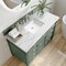 James Martin Vanities Brittany 48in Single Vanity, Smokey Celadon w/ 3 CM Ethereal Noctis Top 650-V48-SC-3ENC - alternate 5